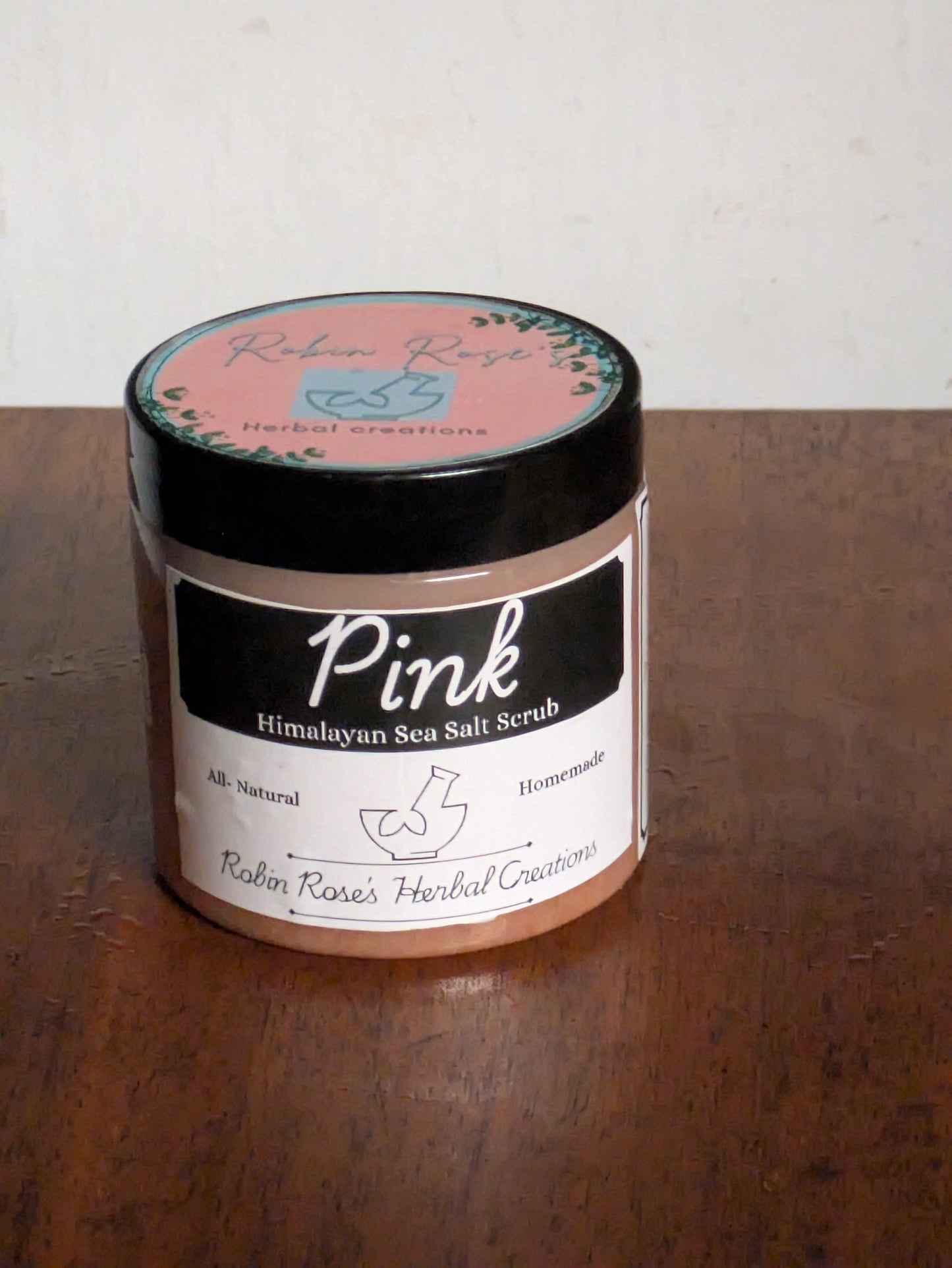 "Pink" Himalayan Sea Salt Scrub- 8 ounces