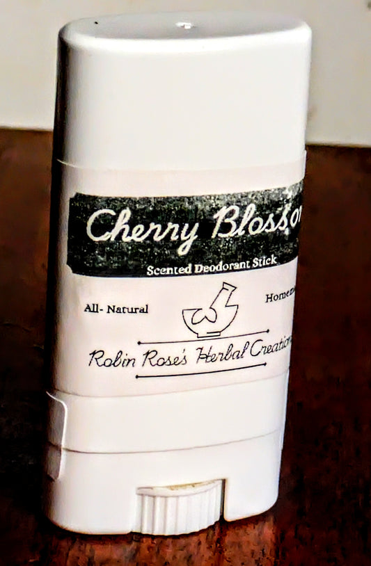 Cherry Blossom Deodorant Stick- 1 ounce