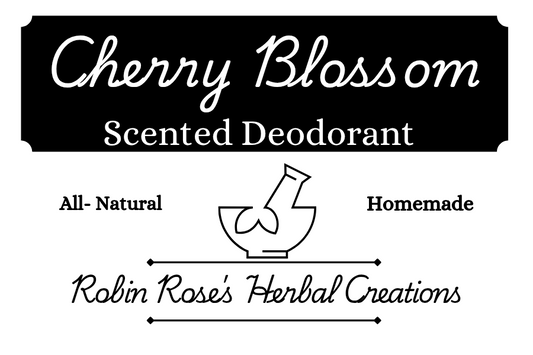 Cherry Blossom Deodorant Stick- 1 ounce