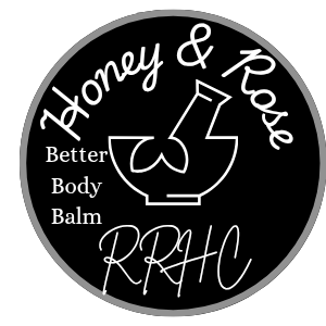 1 ounce- Honey & Rose Body Balm